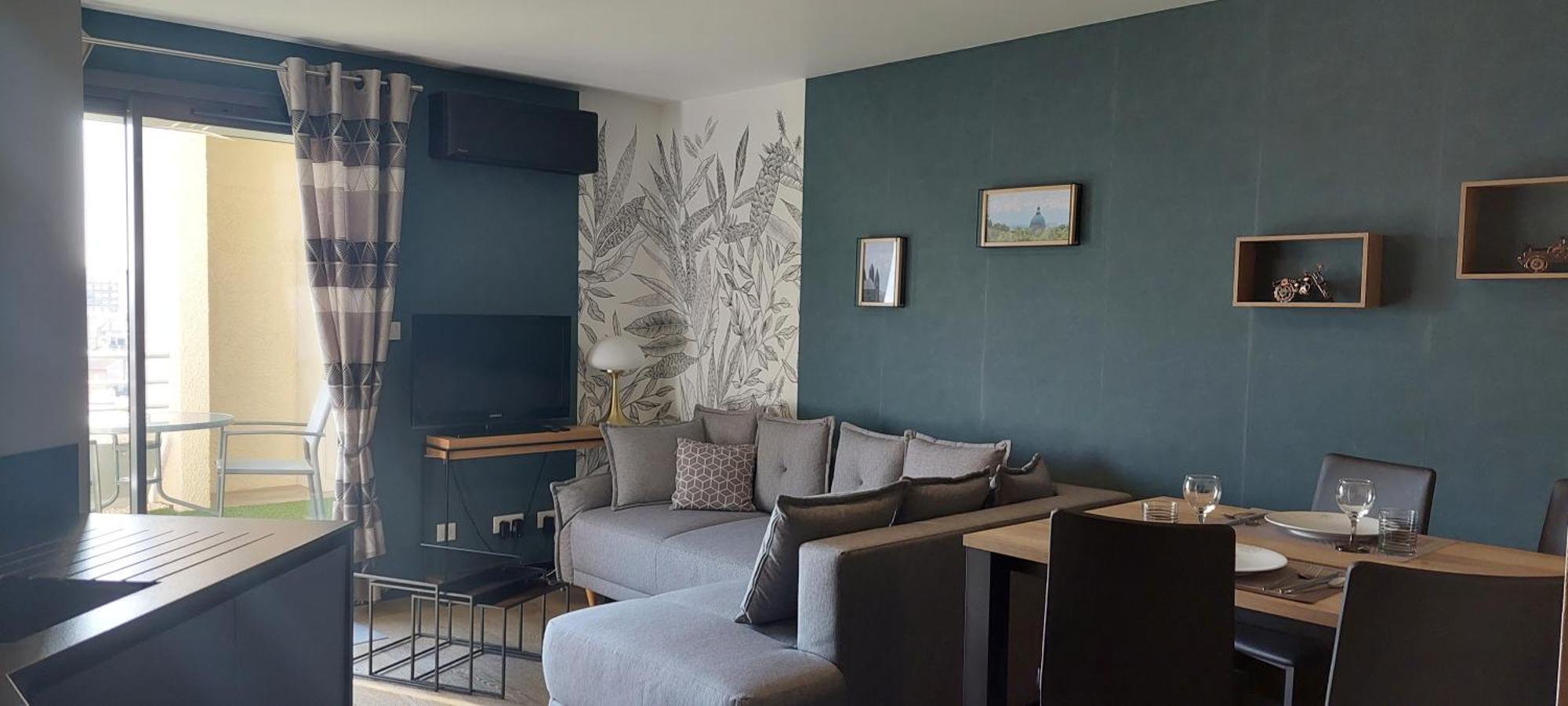 Apartament Le Panoramique Tuluza Zewnętrze zdjęcie
